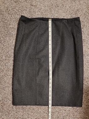 Liverpool Dark Gray Pencil Skirt